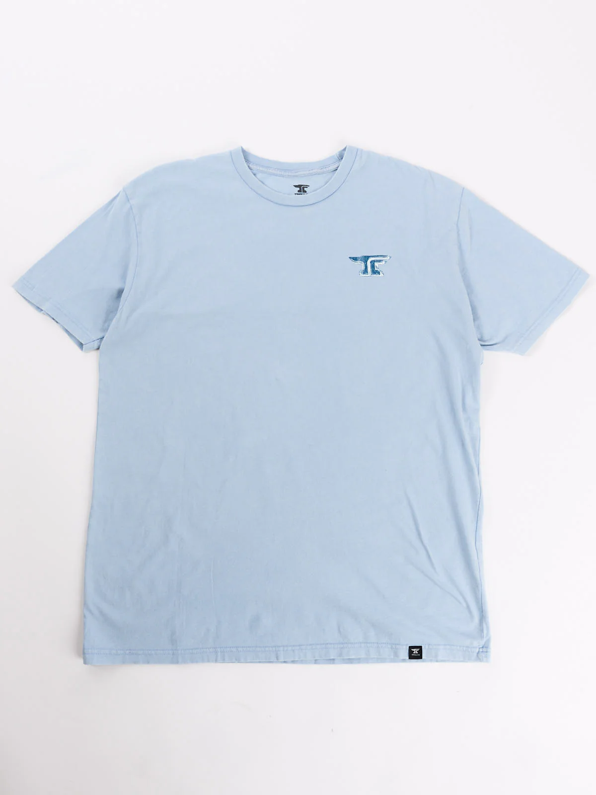 Troll Co. Support Blue Collar Skyline Tee - Image 2