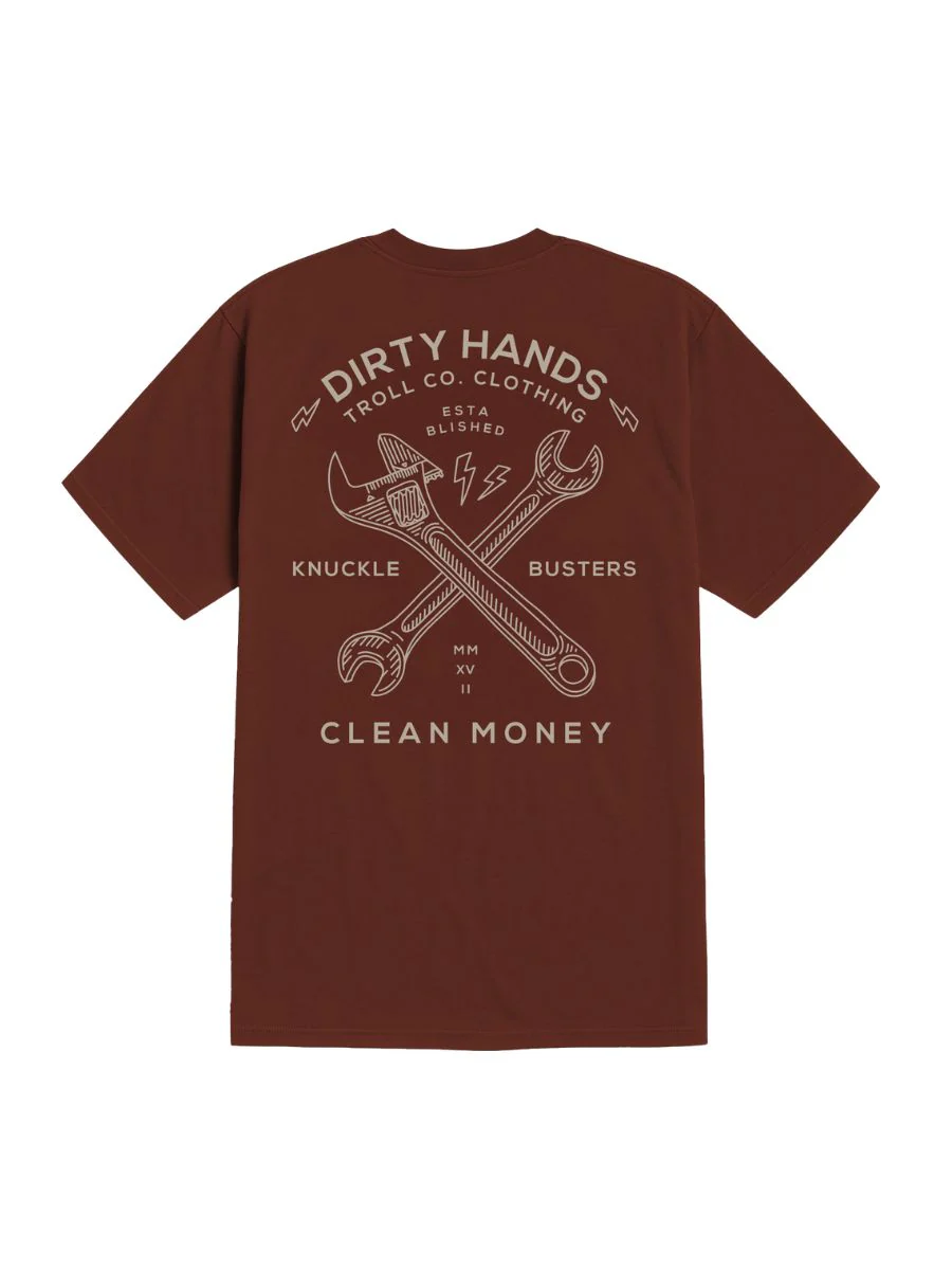 Troll Co. Twisting Wrenches Clay T-Shirt - Image 2