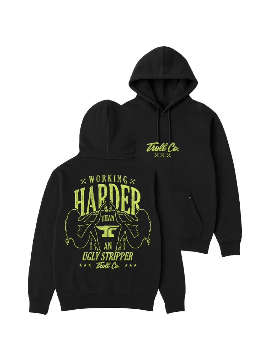 Troll Co. WHUS Glow in the Dark Hoodie