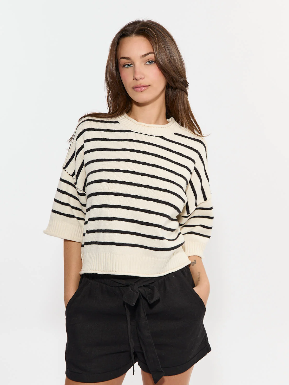 We The Free Short Sleeve Oversized Knit Top - Image 2