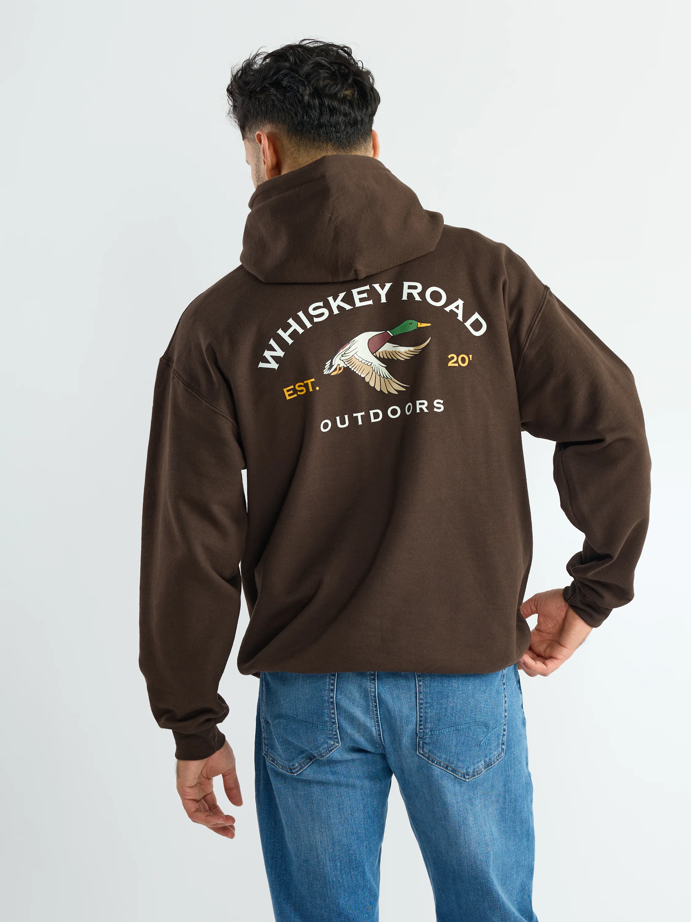 Whiskey Road Duck Hoodie