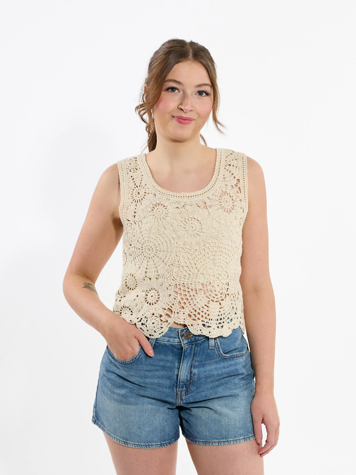 Zoe Crochet Vest